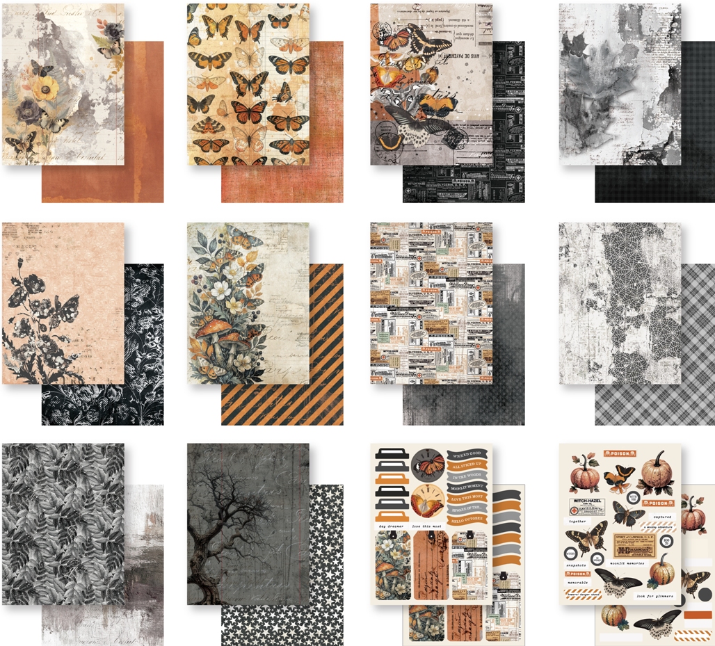 Arden Creative Wicked Woods 6x8 Inch Paper Pad